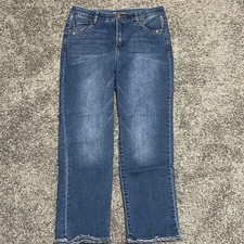 Democracy Indigo Cropped Jeans