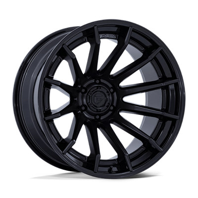 20x10 Fuel Wheels FC403 Burn Matte Black W/ Gloss Black Lip Rims 6x139.7 (1pc)