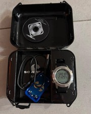 Scubapro Meridian Dive Computer Watch Complete Kit Cradle Case New Battery