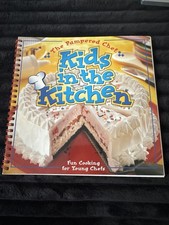The Pampered Chef KIDS IN THE KITCHEN Cookbook Spiral Bound Paperback