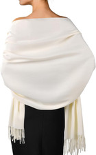 Pashmina Shawls and Wraps for Evening Dress Women's Scarf Wedding Bride Bridesma
