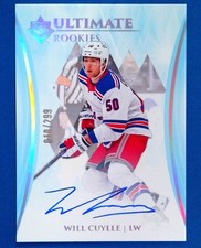Will Cuylle 2023-24 Ultimate Collection Rookies Auto RC /299 Rangers #104