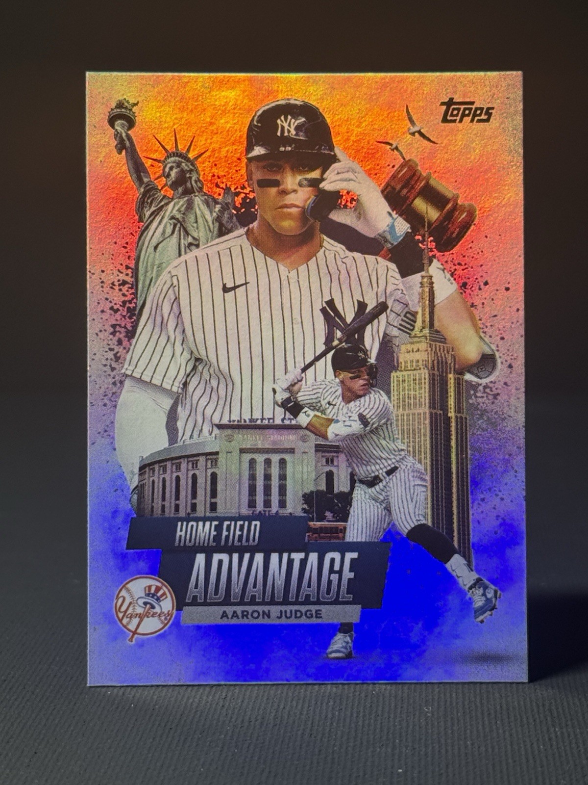 2025 Topps Home Field Advantage Aaron Judge SSP New York Yankees
