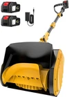 Electric Snow Shovel, 21000RPM Cordless, 13" Snow Shovel with 2 Battery Packs