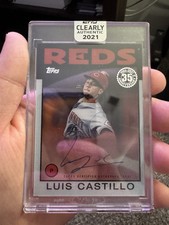 2021 Topps Clearly Authentic Autographs - 1986 Topps #86TBA-LC Luis Castillo