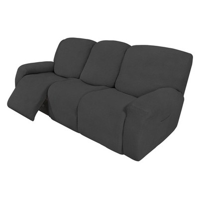 8 Pieces Recliner Sofa Stretch Sofa Slipcover Sofa Cover Furniture Protector Cou