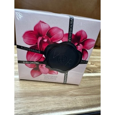 Viktor&Rolf Flowerbomb Ruby Orchid Women 3.4oz Pink New Sealed Floral EDP