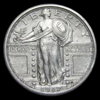 1917 Type 1 Standing Liberty Quarter Silver ---- Stunning Coin ---- #KK505