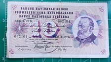 Switzerland, 10 Franks 1969