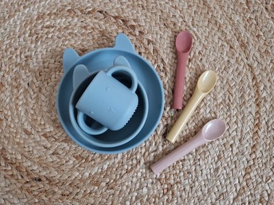   Liewood Silikon Geschirr Kinder Set Kindergeschirr Top