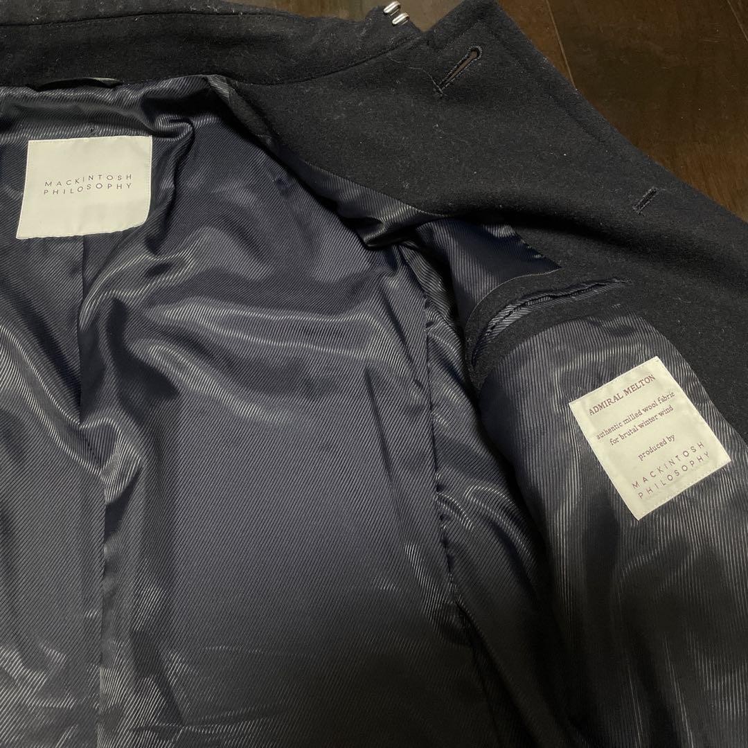 MACKINTOSH PHILOSOPHY WOOL COAT ウール コート アニチューブ掲載】ウールメルトン CLYDE（クライド）(コート