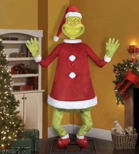 9 FT GIANT ANIMATED DR SEUSS GRINCH OUTDOOR CHRISTMAS PROP ANIMATRONIC