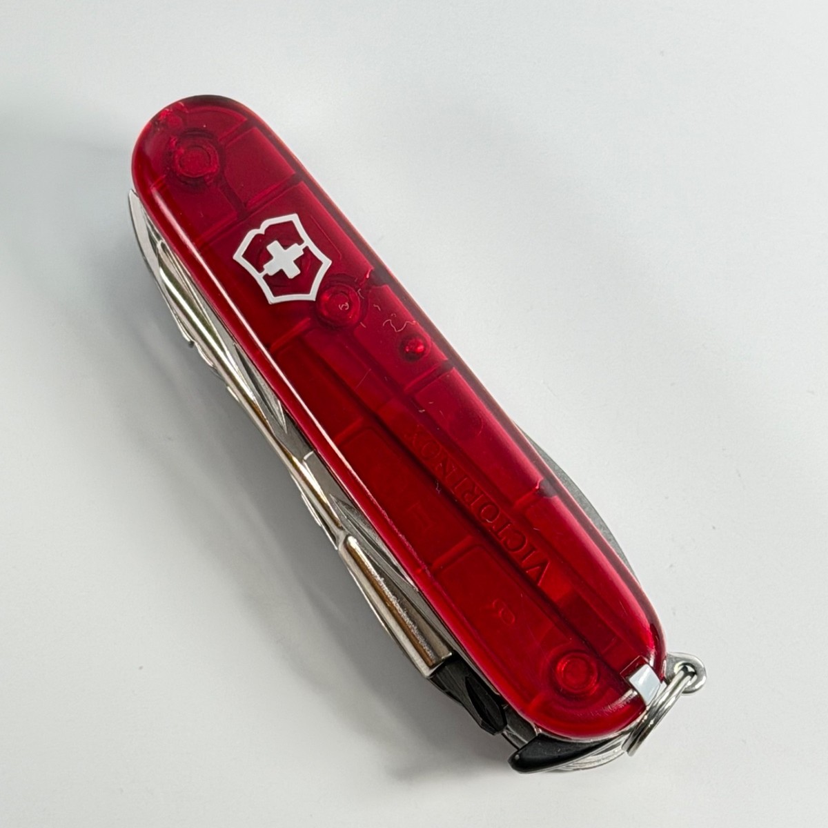 Victorinox Swiss Army CyberTool M Red Transparent Refurbished 91mm 