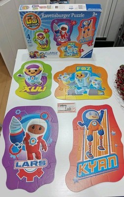Go Jetters 4 in einer Box geformtes Puzzle. Ravensburger. 