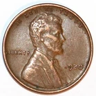 1930 Lincoln Wheat Cent - AU - #3091-5C - FREE SHIPPING