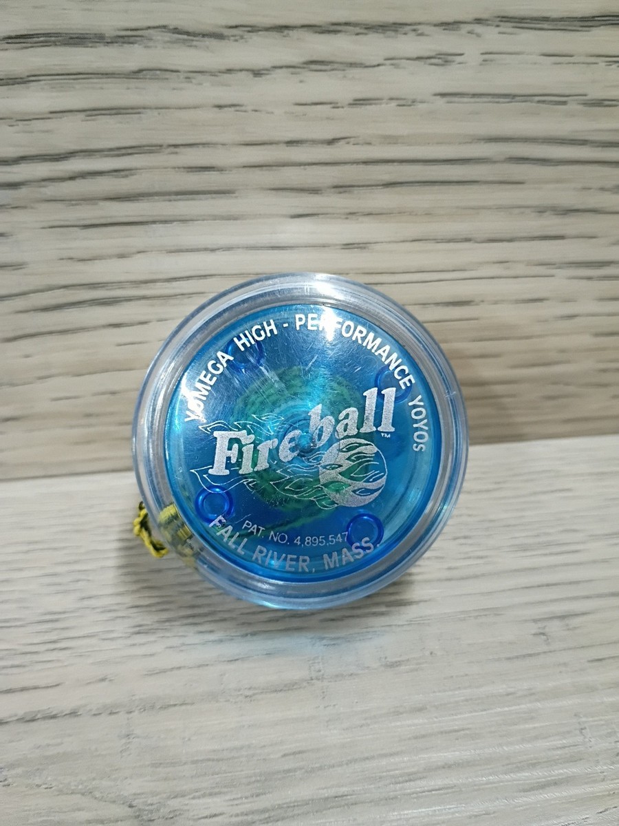 Yomega Fireball High Performance Yoyo Clear/Blue Responsive Trick