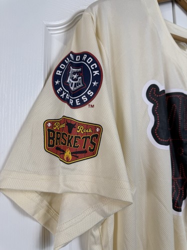Camiseta Round Rock Express ~ Briskets Goodstock Adulto XL - 25ª Temporada - SGA Nueva - Imagen 5 de 9