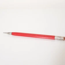 Vintage Autopoint Mechanical Pencil - "Bell System Property" - Red/Chrome