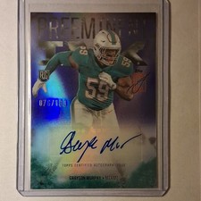 2024 Topps Signature Class Preeminent Ink Rookie Auto Grayson Murphy Miami /100