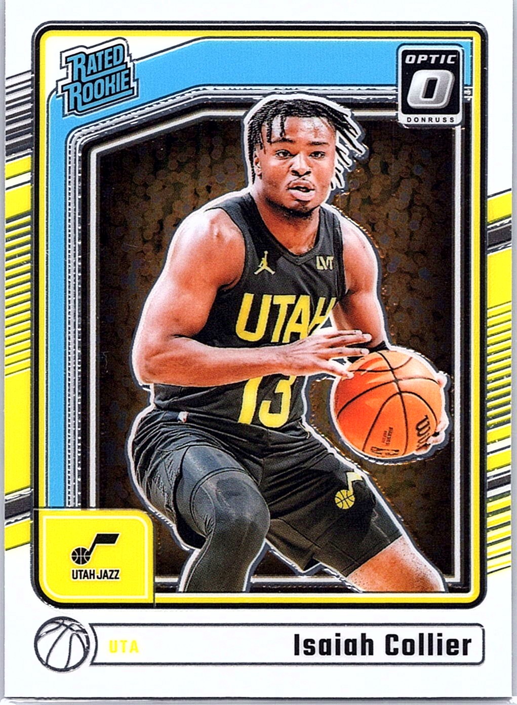 2024-25 Donruss Optic #295 Isaiah Collier RC
