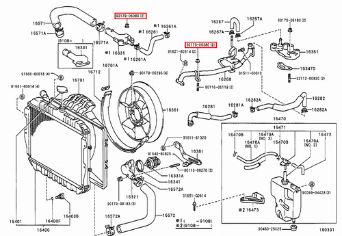 Genuine Lexus RX400 h MHU38 MHU33 Nut - Picture 20 of 20