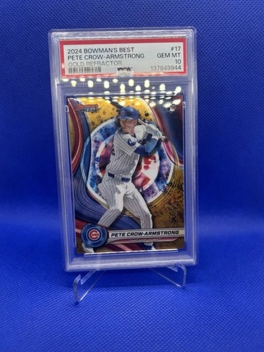 Pete Crow-Armstrong 2024 Bowman Pete Crow-Armstrong #17 Refractor