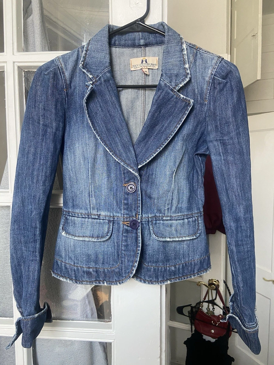 Juicy Couture Denim Regular Size Coats, Jackets & Vests for Women