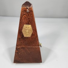 Metronome Seth Thomas De Maelzel Wood Tempo Keeper No. 309 Vintage 1940's WORKS