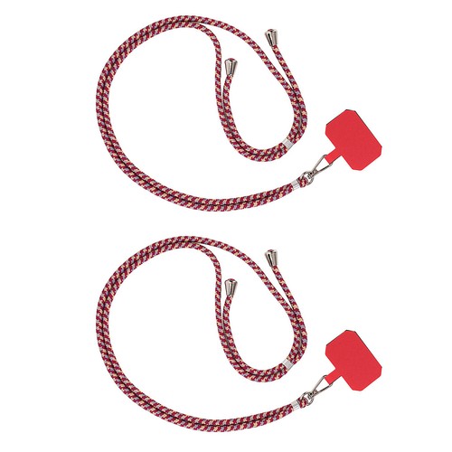 2 Kit Universal Phone Lanyard Case Cover Holder Sling Strap Neck Cord For iPhone - Picture 14 of 26
