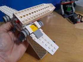 Lego Partial Built STAR WARS X-Wing Starfighter 9493 NOT Complete No box No Inst