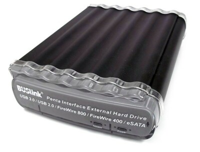Buslink 4TB CipherShield Penta Interface AES 128-bit Encrypted External Drive