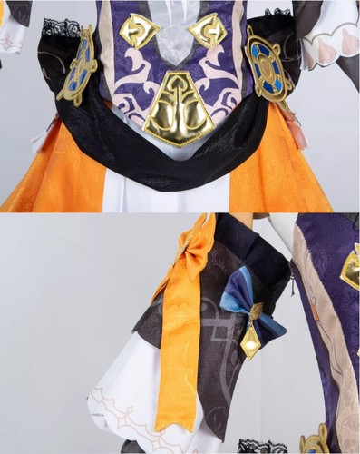 Genshin Impact Navia Cosplay Abbigliamento Cappello Scarpe Uniforme Costume Prop Accessori - Foto 13 di 20