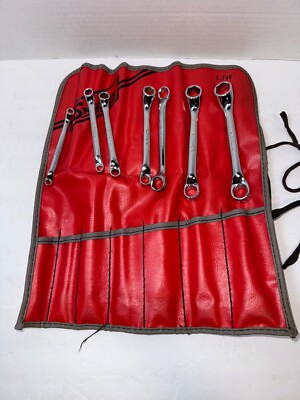 Snap-On 6 Point 7 Piece Standard Box End Wrench Set C-74D | eBay