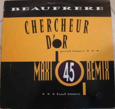 Beaufrere Chercheur Dor Vinyl Single 12inch NEAR MINT Epic