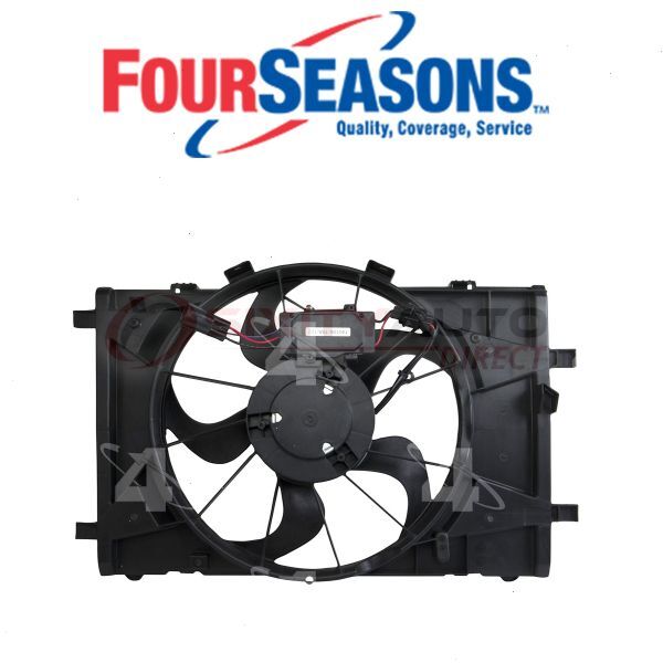 Four Seasons Engine Cooling Fan Assembly for 2010-2011 Mercury Milan - Belts xv