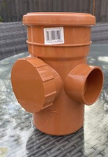 FLOPLAST unterirdischer Zugangsrohrstutzen Endstück 110 mm D274