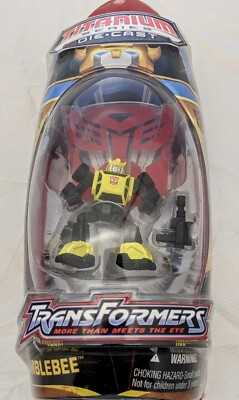 Hasbro Titanium Series Transformers BumbleBee Robot Action Figure 2006 NIB