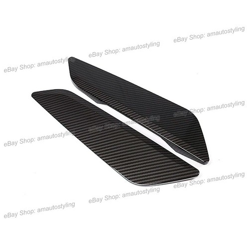 Guardabarros lateral de carbono guardabarros rejilla moldura para BMW Serie 5 G30 G31 M550i 2018+ - Imagen 5 de 7
