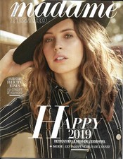 MADAME FIGARO n°23133 28/12/2018  Felicity Jones/ Gigi Hadid/ Richard Powers/ Te