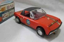 VERY NICE RARE PORSCHE 914 BATT. OP. HONG KONG 1ST EDITION, BOX, WORKS, DETAILS