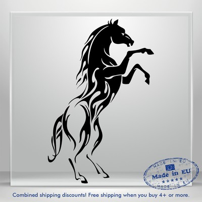 Savage Stallion Mustang Native Horse Vinyl Sticker Decal Car Laptop Racehorse Ebay