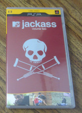 Jackass Volume Two PSP PlayStation Portable Disc Original Case USED TESTED