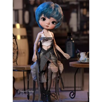 1/6 Resin BJD Puppe SD Nude Ball Jointed Doll Girl Shabby Chic Fashion Style