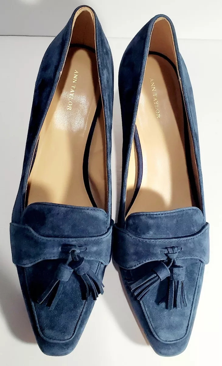 Blue loafers hotsell womens