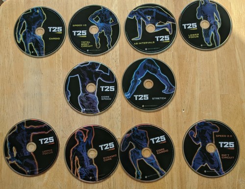 Focus T25 Get it Done Alpha Beta Beachbody 10 DVD Nutrition fast track, calendar - Picture 5 of 6