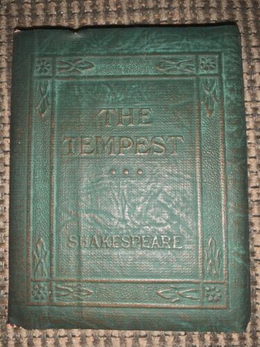 The Tempest William Shakespeare 1920s Little Leather Library 4x3