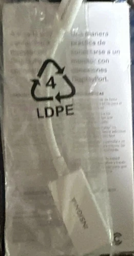 Insignia- USB-C to DisplayPort Adapter - White NC-PCACD - Picture 3 of 4