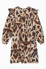 Ulla Johnson GIRLS Kids KIMAYA Floral Brown Dress BNWT !! Limited Release !!