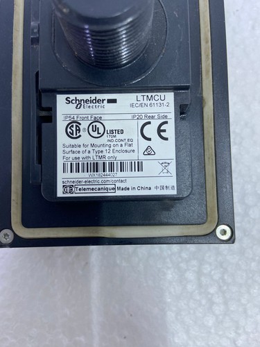 Schneider Electric LTMCU TeSys T Operator control unit for LTM R control, CH#247 - Picture 3 of 4