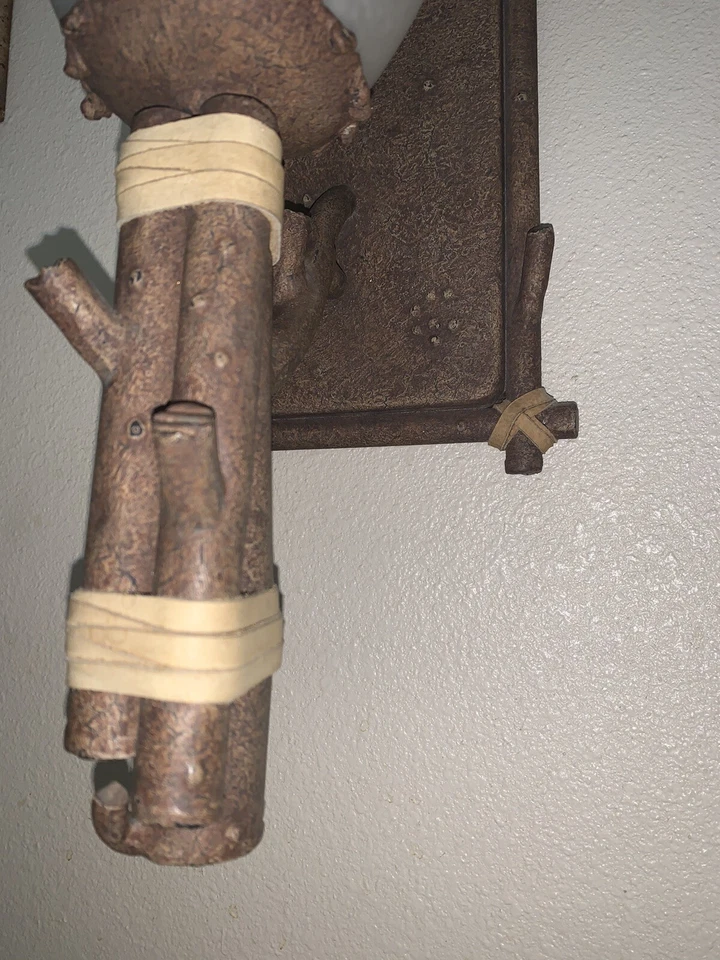 Troy Lighting B8731HK 1 Light Wall Sconce Hickory Finish Cheyenne Collection - Image 3 of 4